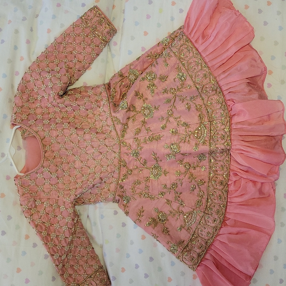 Toddler girls indian suit